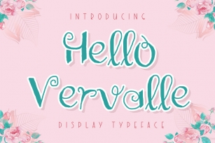 Hello Vervalle Font Download