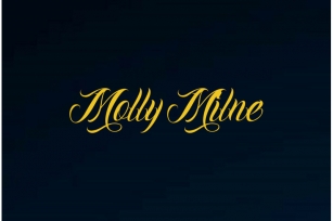 Molly Milne Font Download