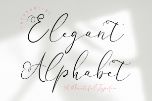 Elegant Alphabet Font Download