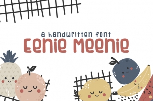 Eenie Meenie Handwritten Font Font Download