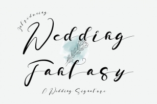 Wedding Fantasy Font Download
