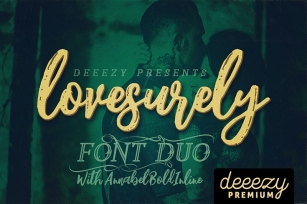 Lovesurely Font Duo Font Download