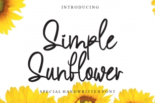 Simple Sunflower Font Download