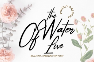 The Water of Life Font Download
