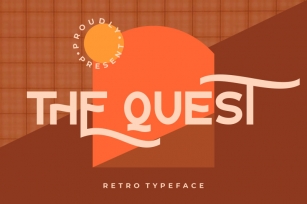 The Quest Retro Typeface Font Download