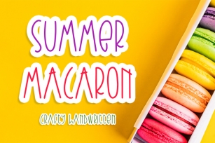 Summer Macaron Font Download