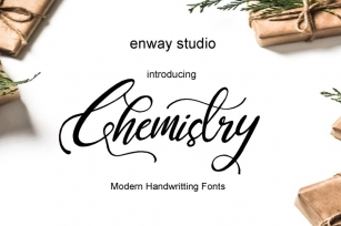 Chemistry fonts Script Font Download