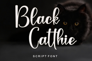 Black Catthie Font Download