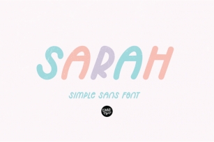 SARAH SANS Simple Font Font Download