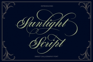 Sunlight Script Font Download