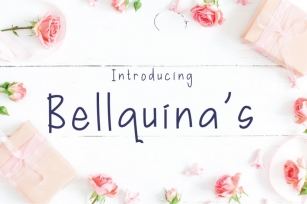 Bellquina's Font Download