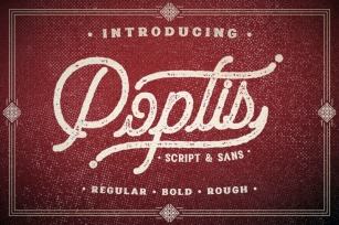 Poptis & Heaver Font Font Download