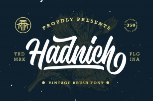 Hadnich Font Download