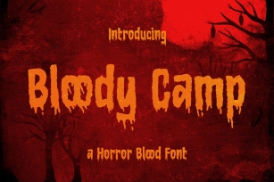Bloody Camp Font Download