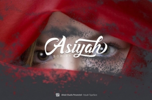Asiyah Script Font Font Download