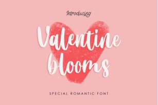 Valentine Blooms Font Download