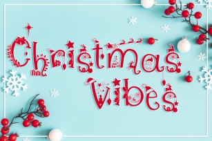Christmas Vibes Font Fmily Font Download