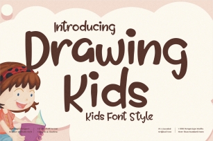 Drawing Kids Font Download