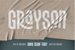 Grayson font and mockup Font Download