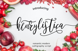 Henrylistica script Font Download