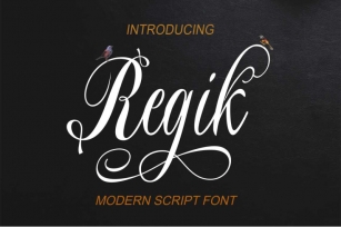 Regik Script Font Download