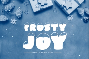 Frosty Joy Hand Drawn Display Font Font Download