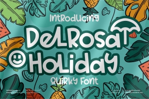 Delrosa Holiday Font Download