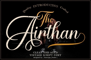 Airthan Script Font Download