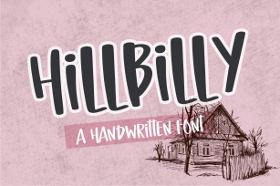 Hillbilly- A sweet handwrirtten Font Download