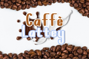 Caffe Latte Font Download