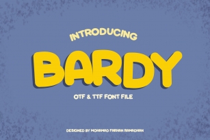 Bardy Font Download