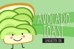 Avocado Toast Handwritten Font Download