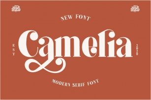 Camelia a New Serif Font Font Download