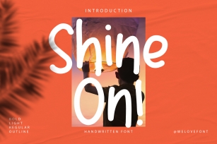 Shine on Font Download
