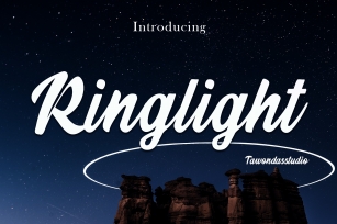 Ringlight Font Download
