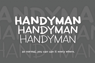 Handyman Font Download