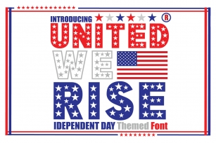United We Rise Font Download