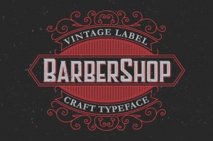 Barber Label Typeface Font Download