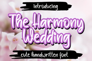 The Harmony Wedding Font Download