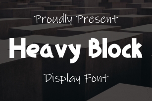 Heavy Block Font Download