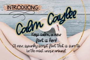 Calm Caylee Font Download