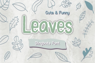 Leaves Font Download