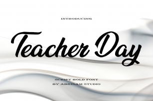 Teacher Day Font Download