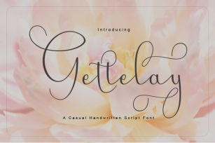 Gettelay Font Download