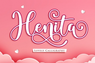 Henita -  Script Fonts Font Download