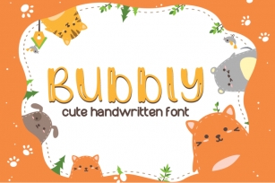Bubbly Cute Font | LoveSVG Font Download