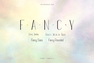 Fancy font family - 12 fonts Font Download