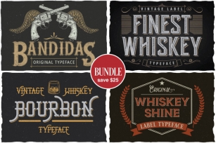 Whiskey Theme Bundle Font Download