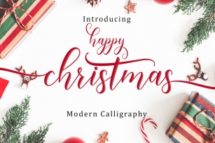 Happy Christmas  Script Font Download