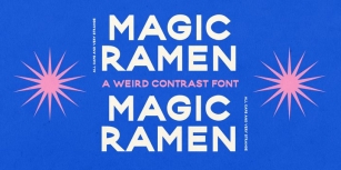 Magic Ramen Font Download